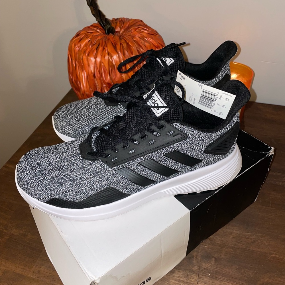 Adidas Duramo 9 Black and White